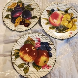 Limoges 6" decorative plates